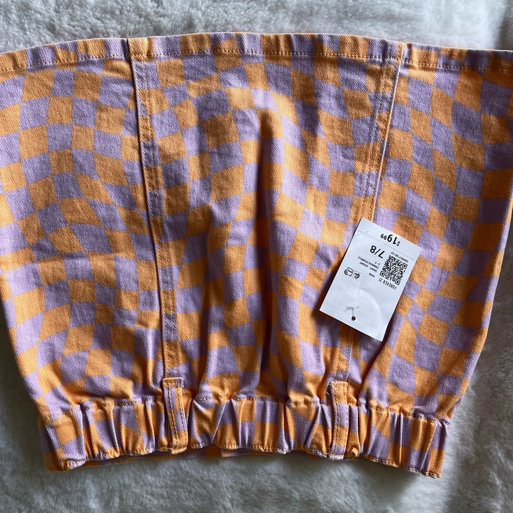 Checkered skirt